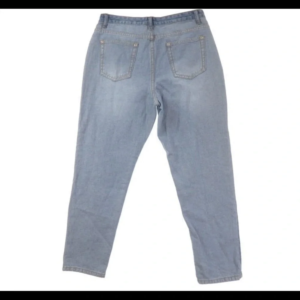 Nasty Gal Classic Blue Women's Jeans Two Toned Front & Back Sz 8